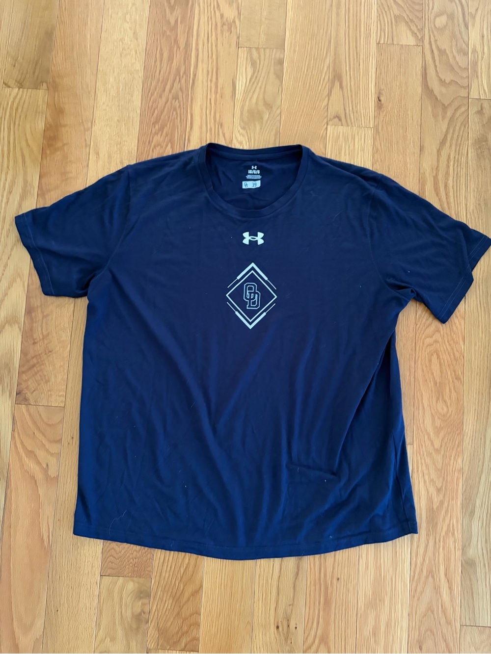 Old Dominion University Under Armour Men's Navy Performance Logo Tee